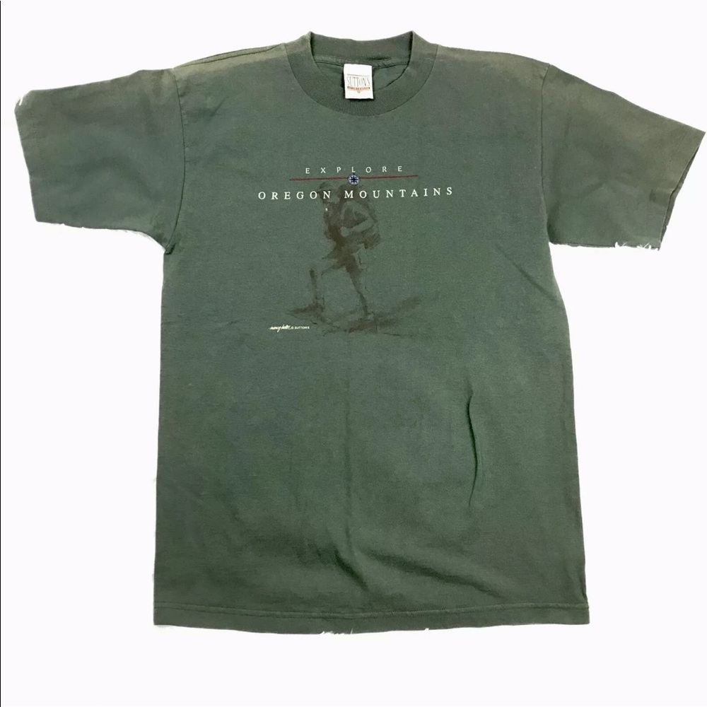 Explore Oregon Mountains Men’s Souvenir Shirt M